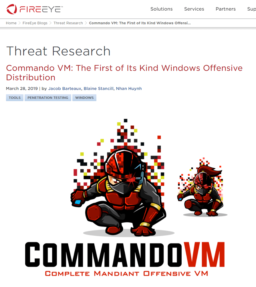 Commando VM - Windowsowa wersja Kali Linux